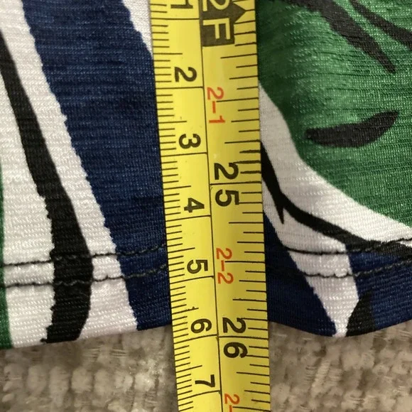 Sew in Love Black Mesh Upper Short Sleeve Floral Top w/Keyhole Neck - SZ XL - Picture 11 of 11